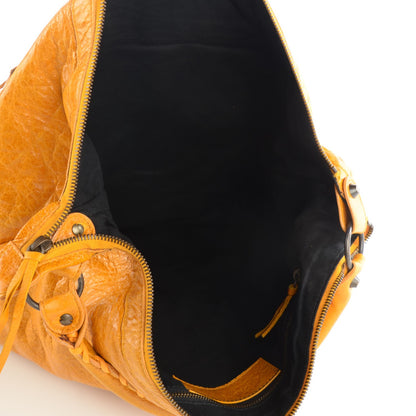 Balenciaga Chevre Classic Hardware Day Hobo Marigold 5 of 8