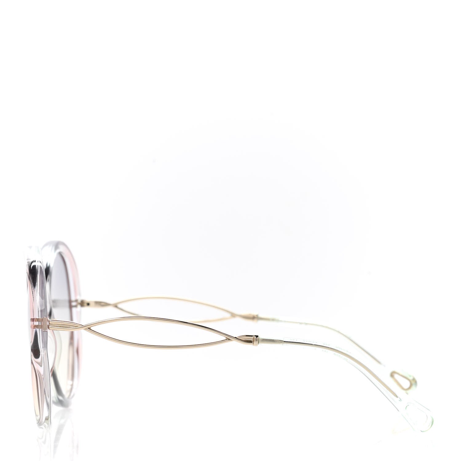Chloe Oversized Round Sunglasses CE741S Nude 3 of 7