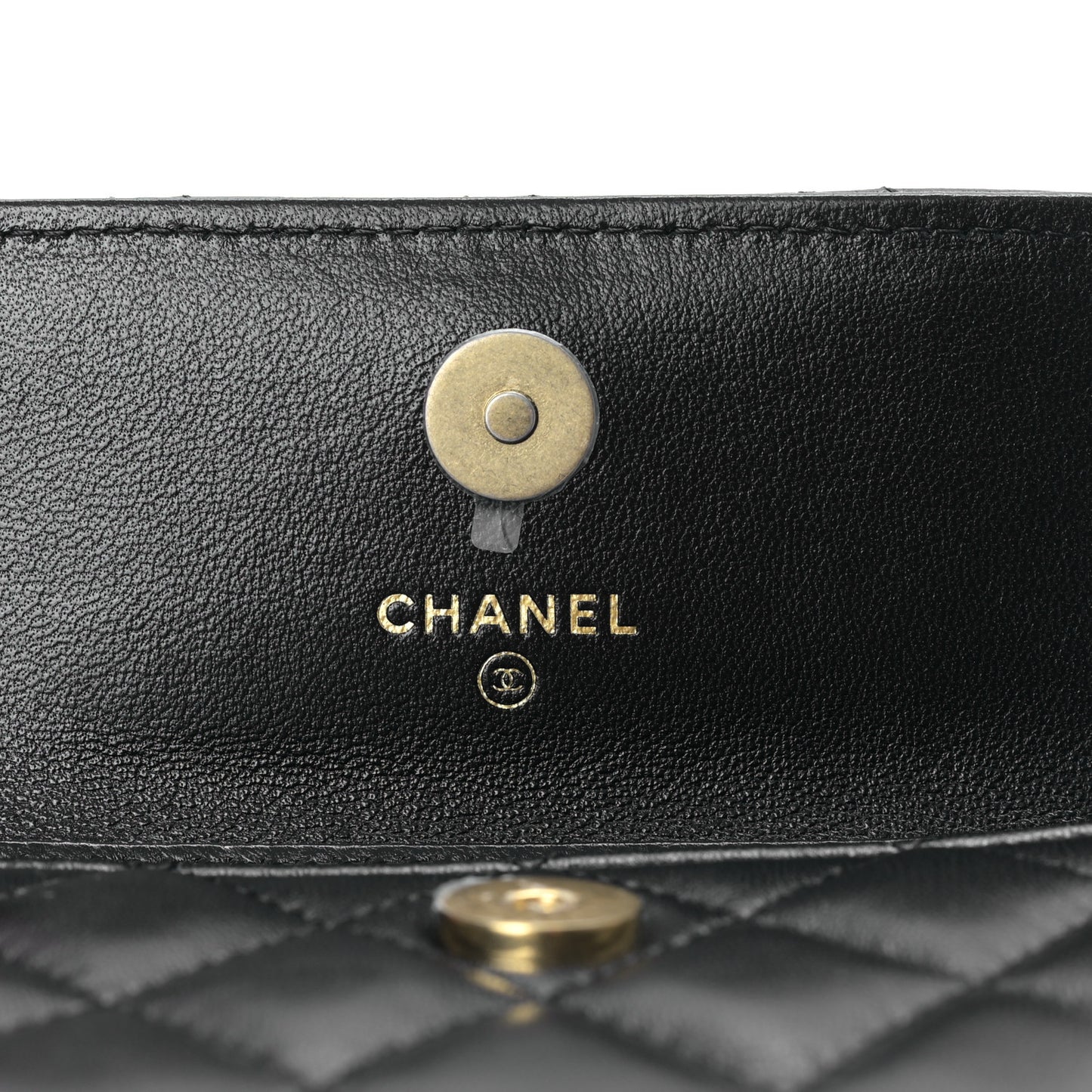 Lambskin Quilted Maxi Pearl Clutch With Chain Black
