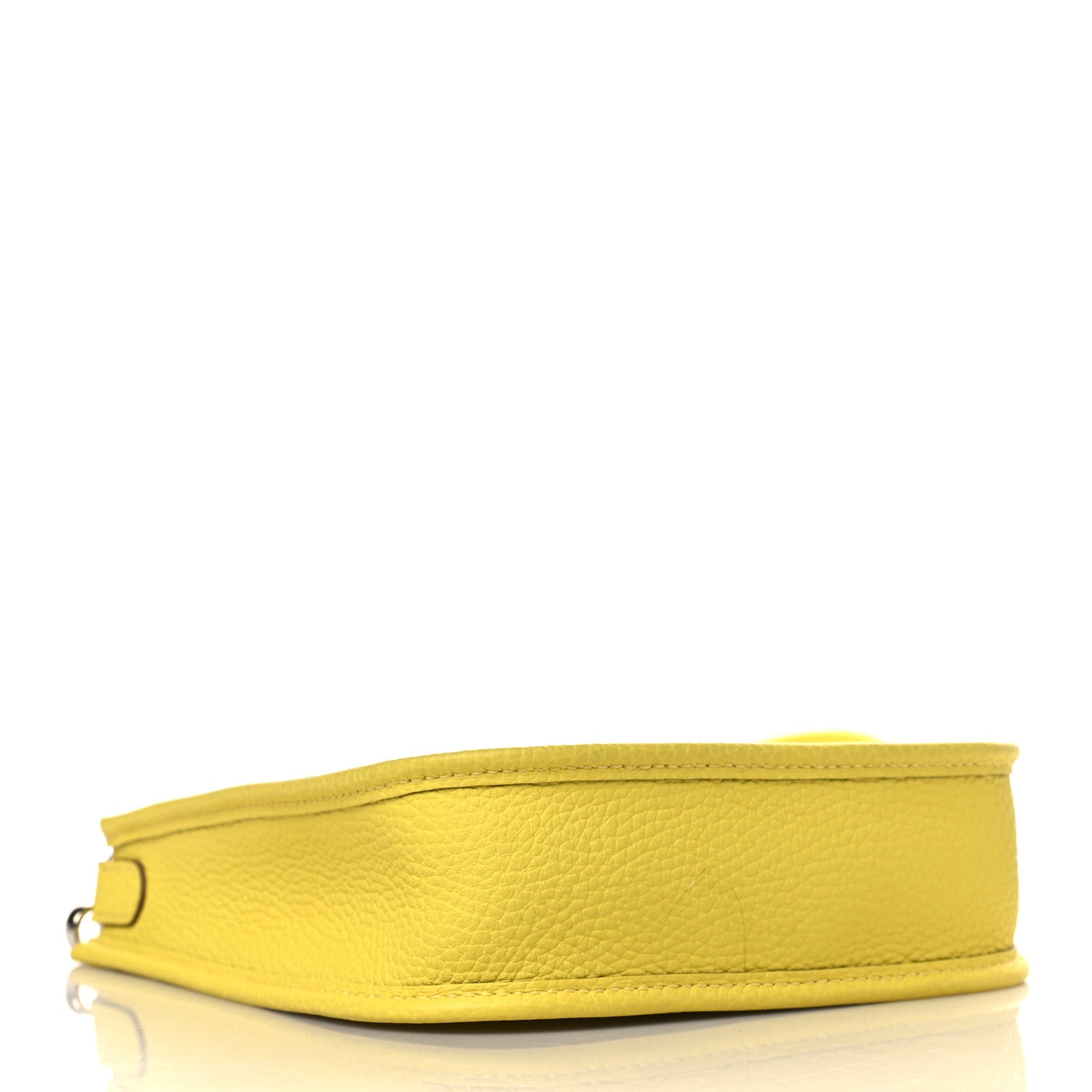 Hermes Taurillon Clemence Evelyne TPM Lime 4 of 10