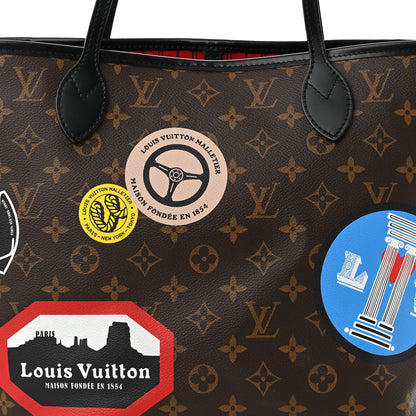 Louis Vuitton Monogram My LV World Tour Neverfull MM 10 of 12