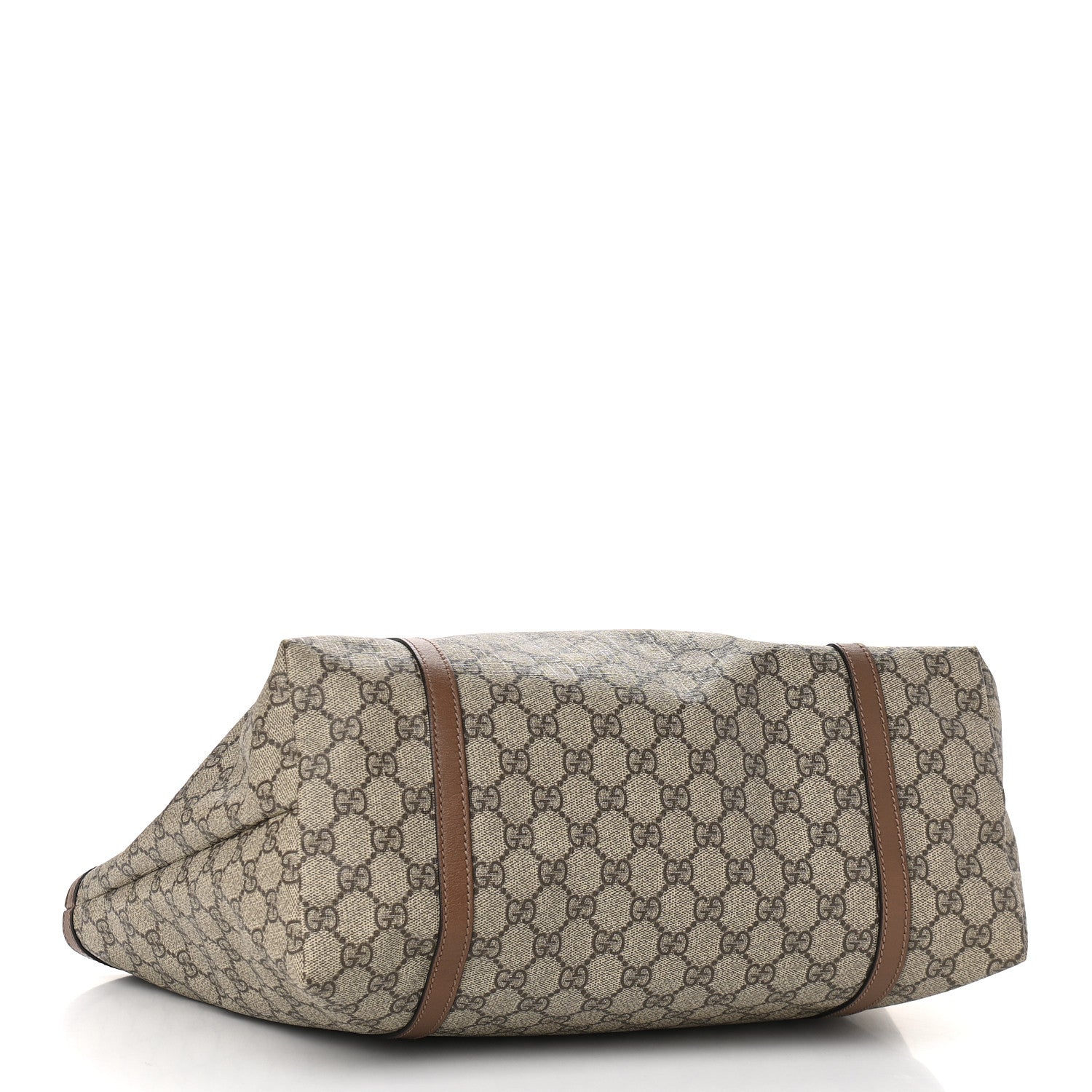 Gucci GG Supreme Monogram Medium Nice Tote Brown 3 of 8