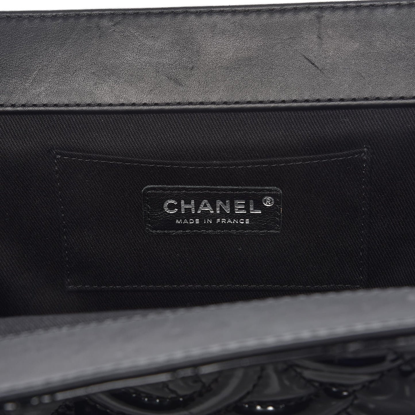 Patent CC Quilted Timeless Clutch Black