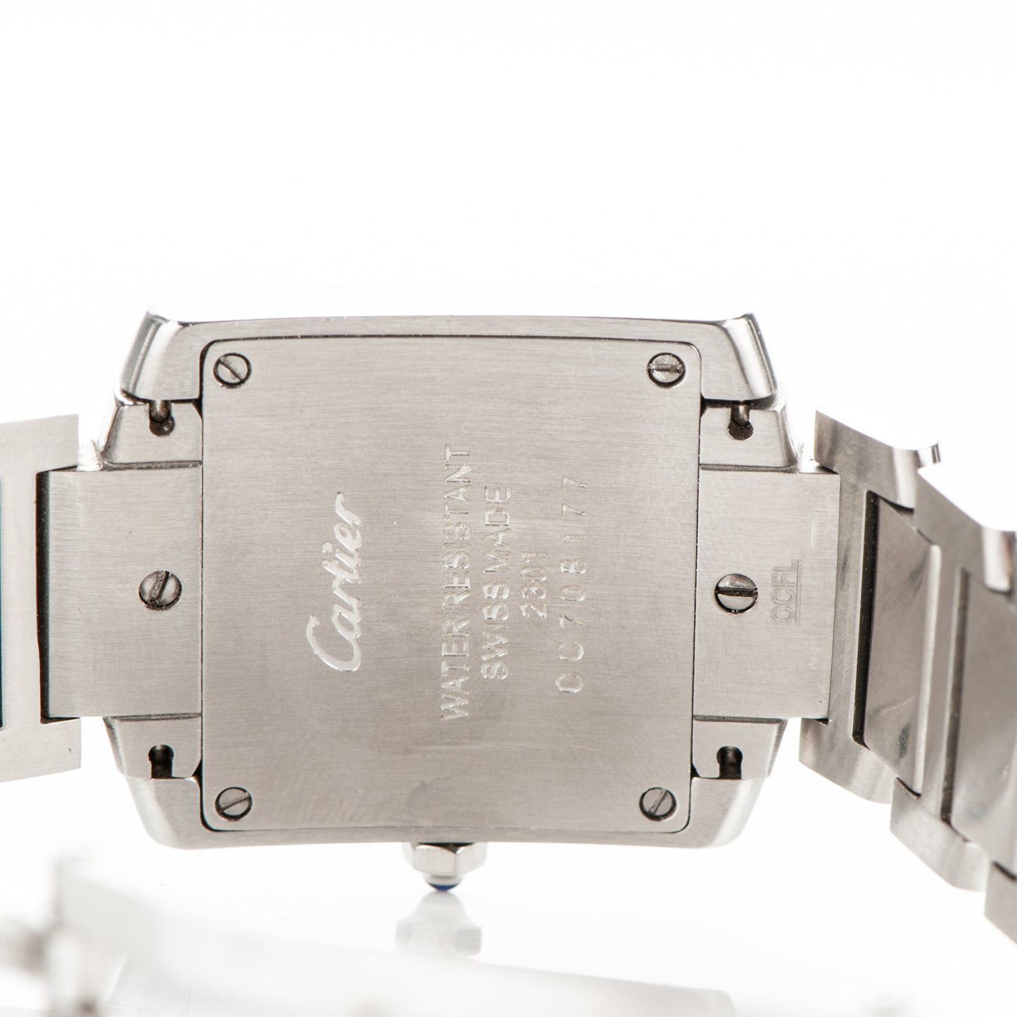 Stainless Steel 28mm Tank Francaise Automatic Watch