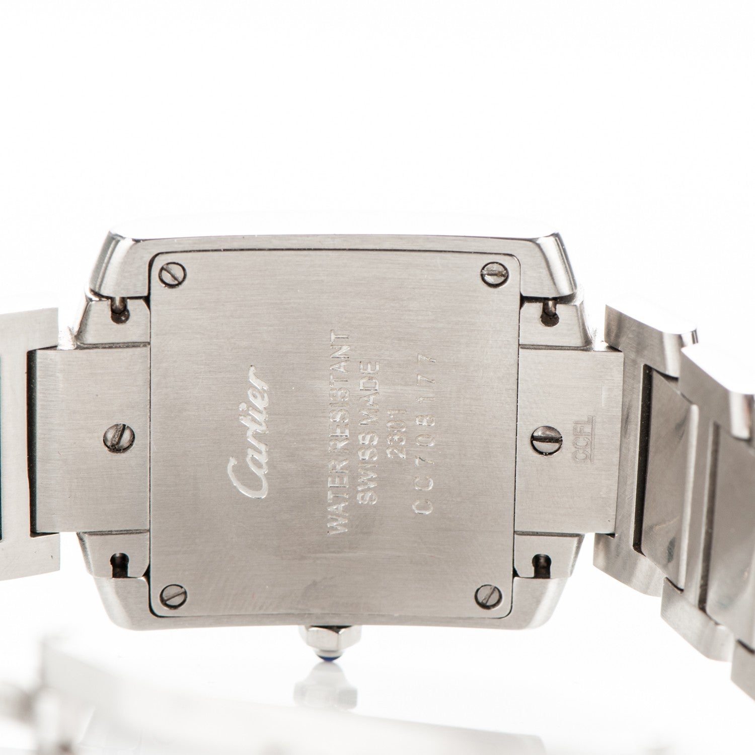 Cartier Stainless Steel 28mm Tank Francaise Automatic Watch 5 of 6