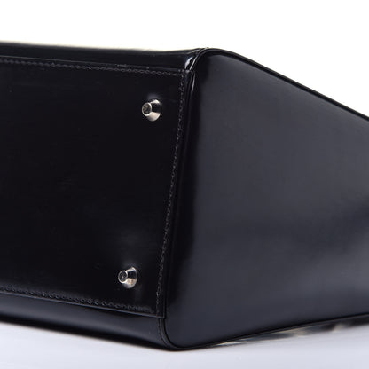 Christian Dior Glazed Calfskin Medium Lady Dior Black 10 of 10