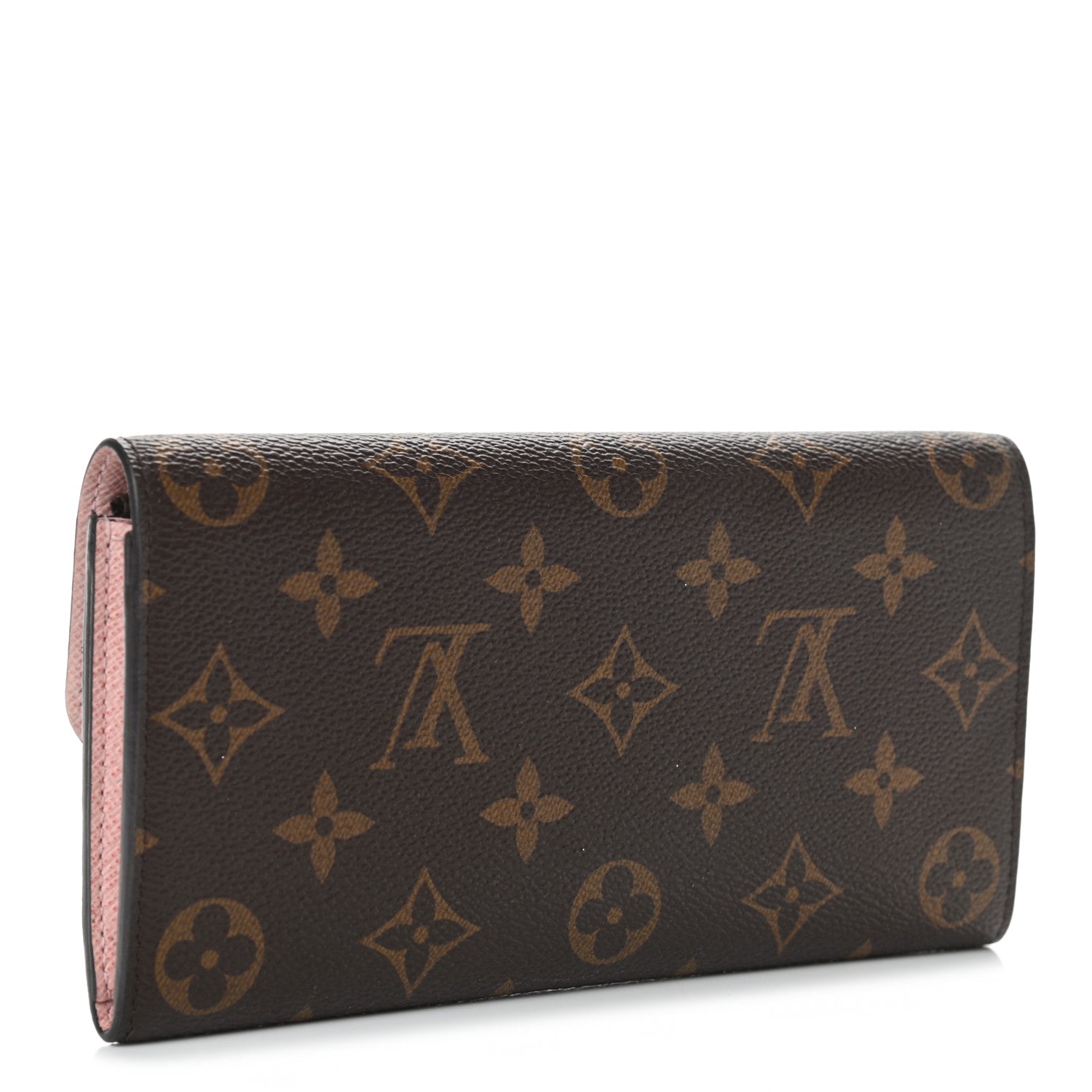 Louis Vuitton Monogram Emilie Wallet Rose Ballerine 3 of 9
