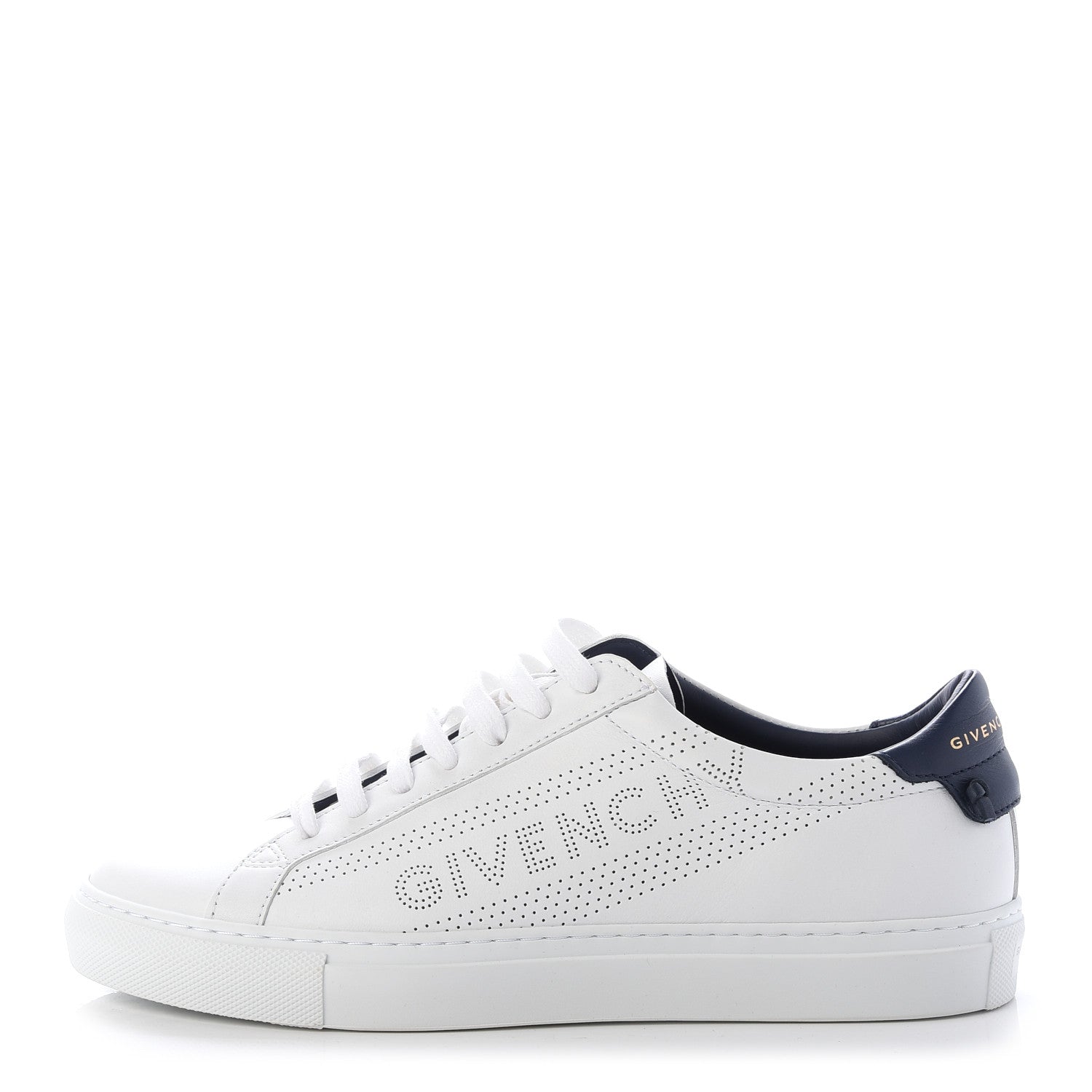 Givenchy Calfskin Perforated Urban Street Sneakers 39 White 1 of 10