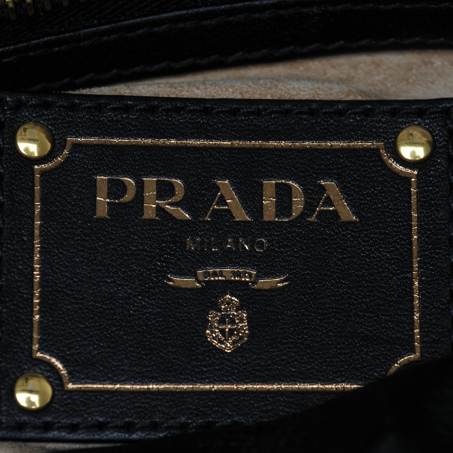 Soft Calf Shopping Satchel Black