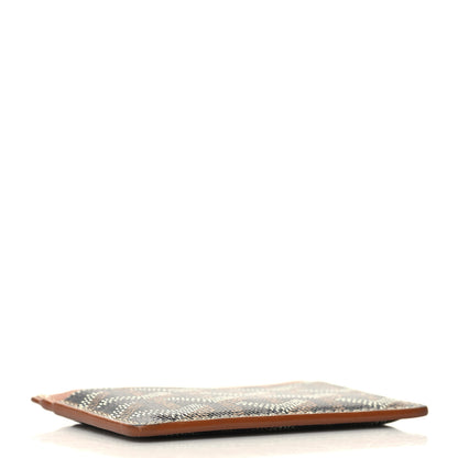Goyard Goyardine Saint Sulpice Card Holder Black Gold 4 of 7
