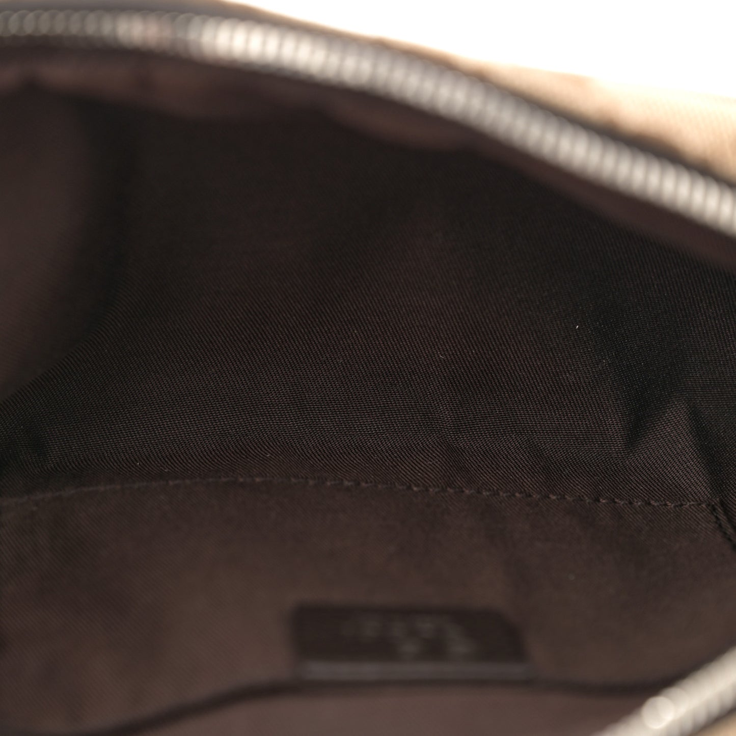 Monogram Belt Bag Dark Brown