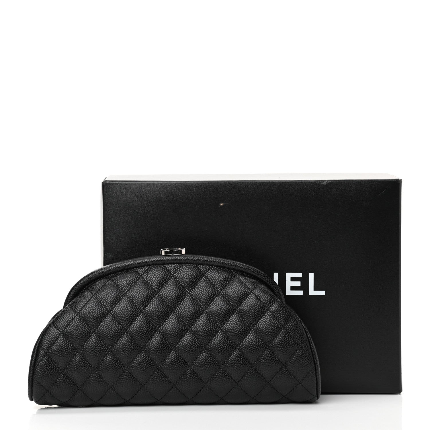 Chanel Caviar Quilted Timeless Clutch Black 16 of 16