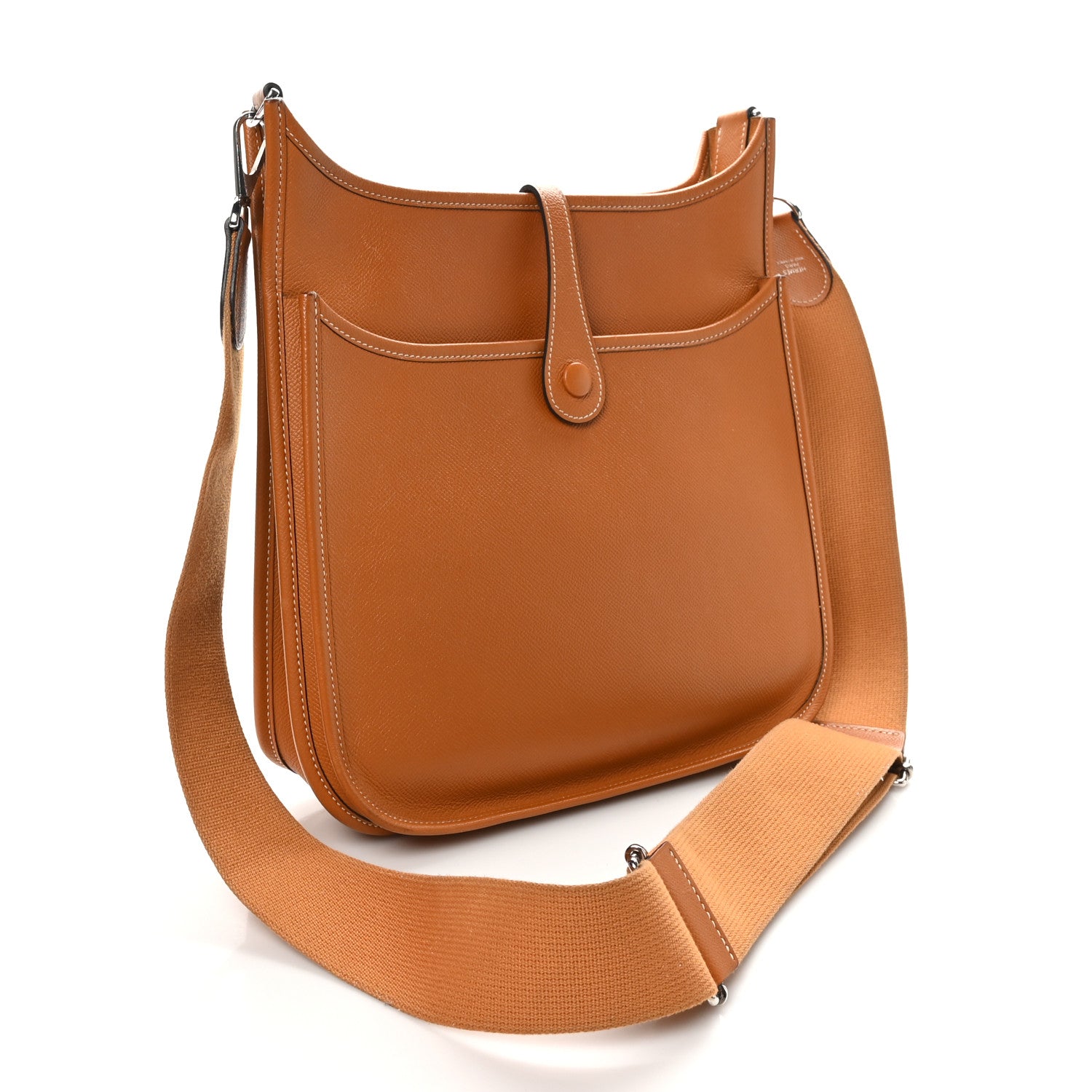 Hermes Epsom Evelyne III PM Toffee 3 of 12