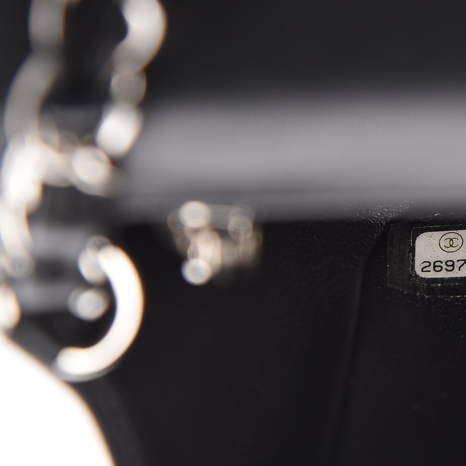Chanel Lambskin Quilted Mini Rectangular Flap Black 7 of 11