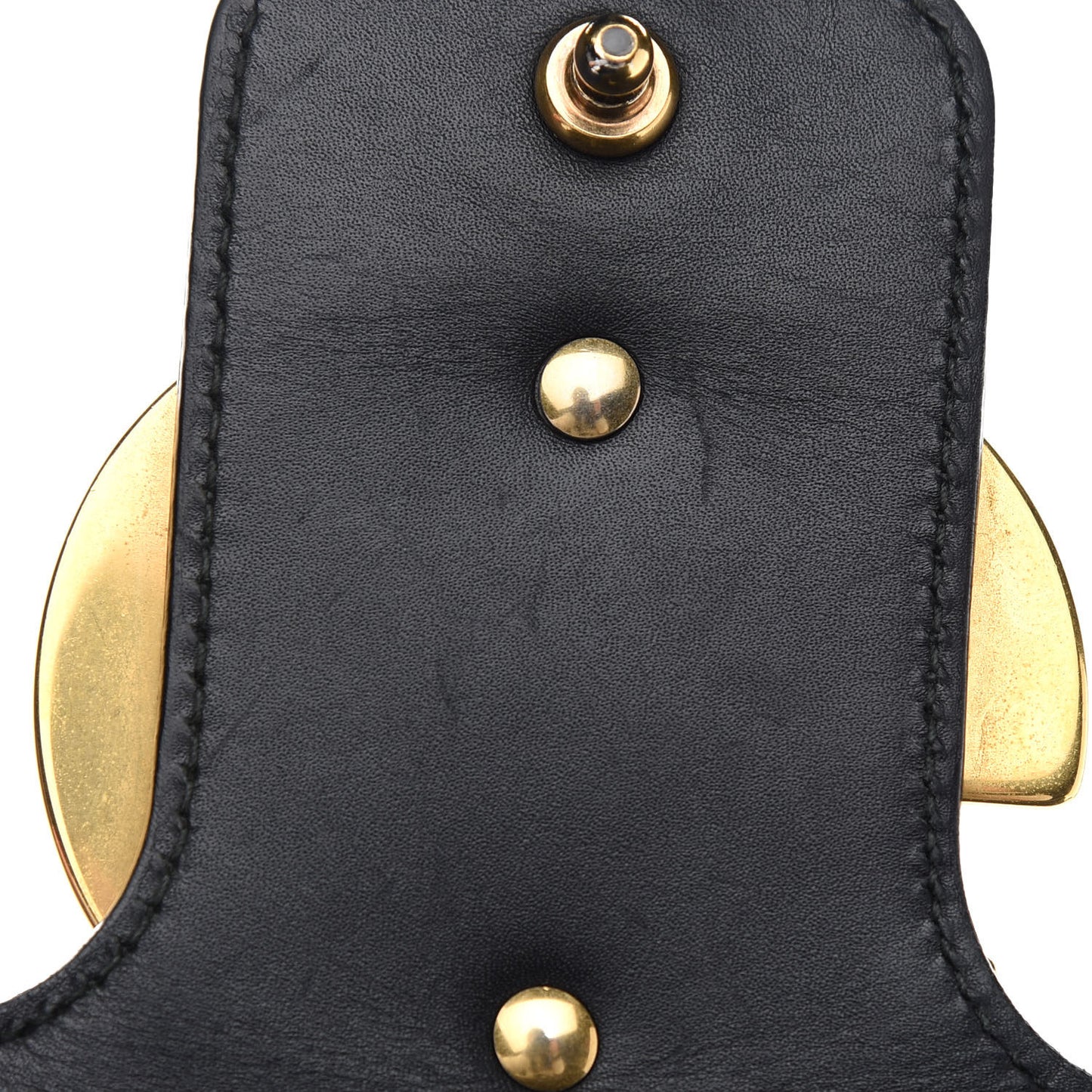 Calfskin GG Marmont Top Handle Briefcase Black