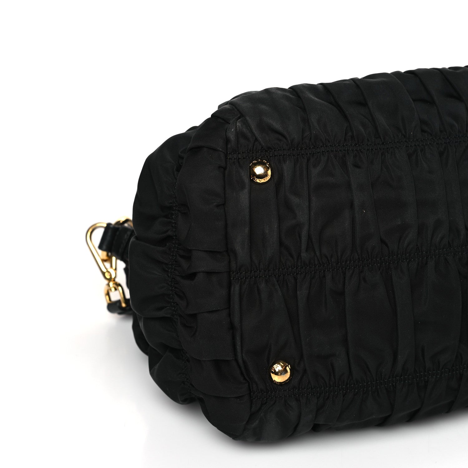 Prada Tessuto Nylon Gaufre Tote Black 7 of 11