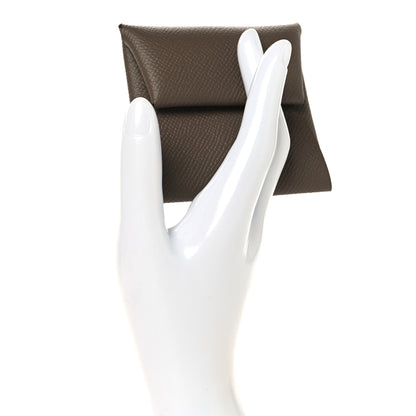 Hermes Epsom Bastia Coin Purse Etoupe 2 of 8