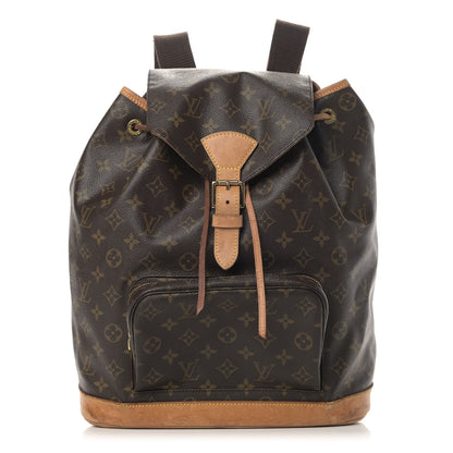 Louis Vuitton Monogram Montsouris GM Backpack 1 of 11