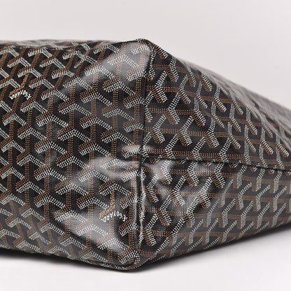 Goyard Goyardine Saint Louis GM Black Gold 10 of 10