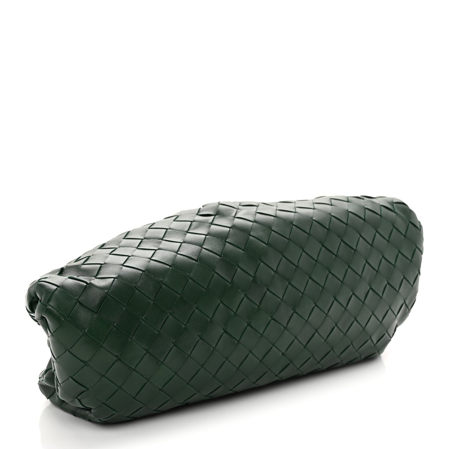 Nappa Maxi Intrecciato The Pouch Oversized Clutch Raintree
