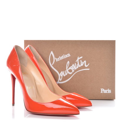 Christian Louboutin Patent Pigalle Follies 100 Pumps 40 Capucine 8 of 8