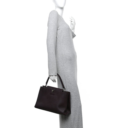 Louis Vuitton Taurillon Capucines MM Quetsche 3 of 16