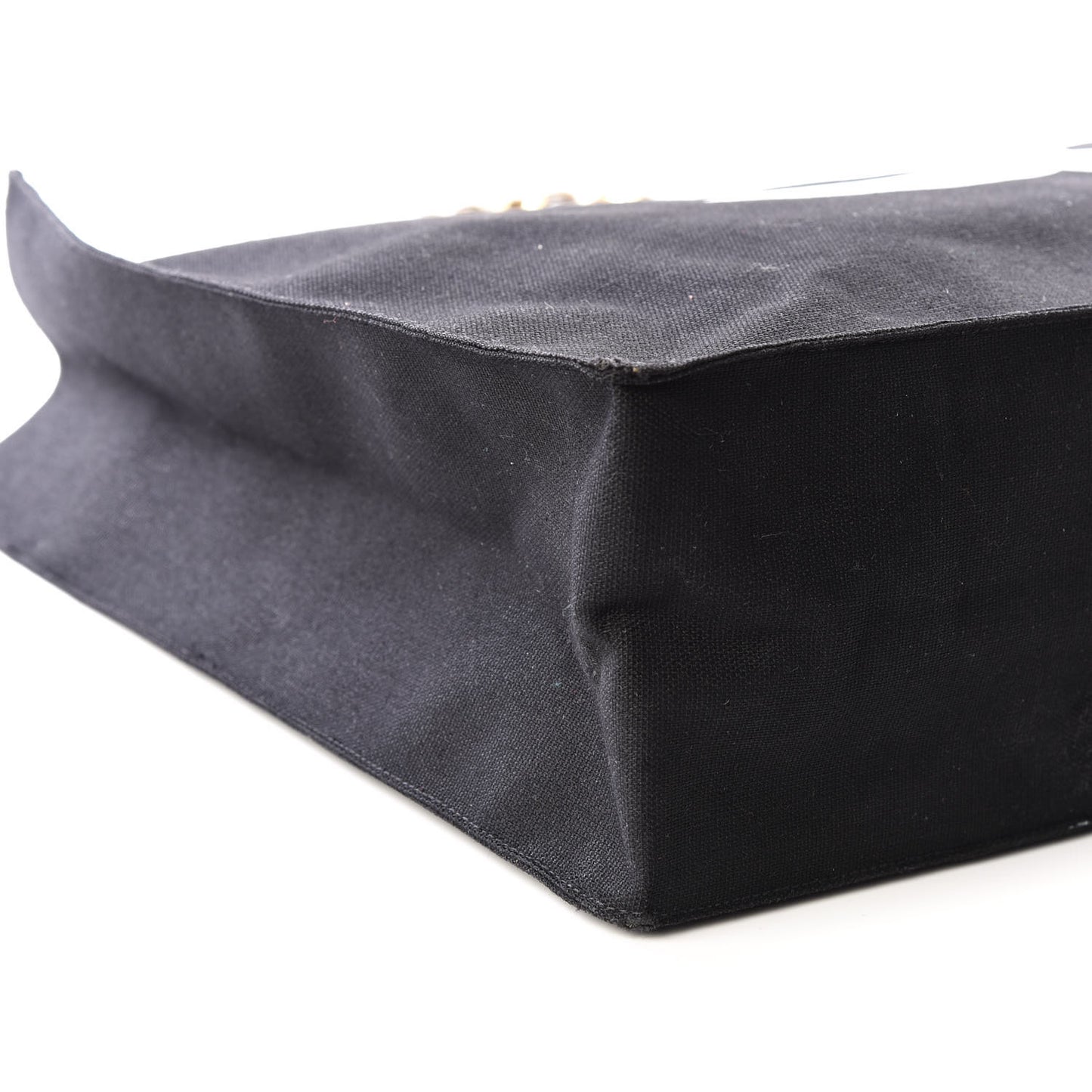 Canvas Chain Jumbo CC Tote Black
