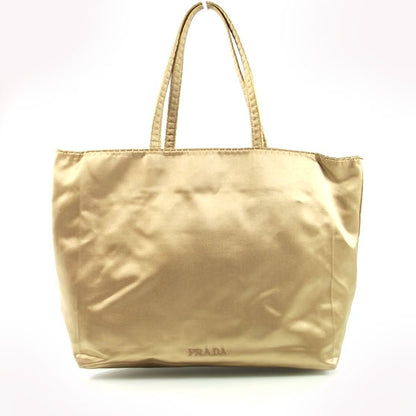 Prada Satin Evening Bag Bronze 1 of 8