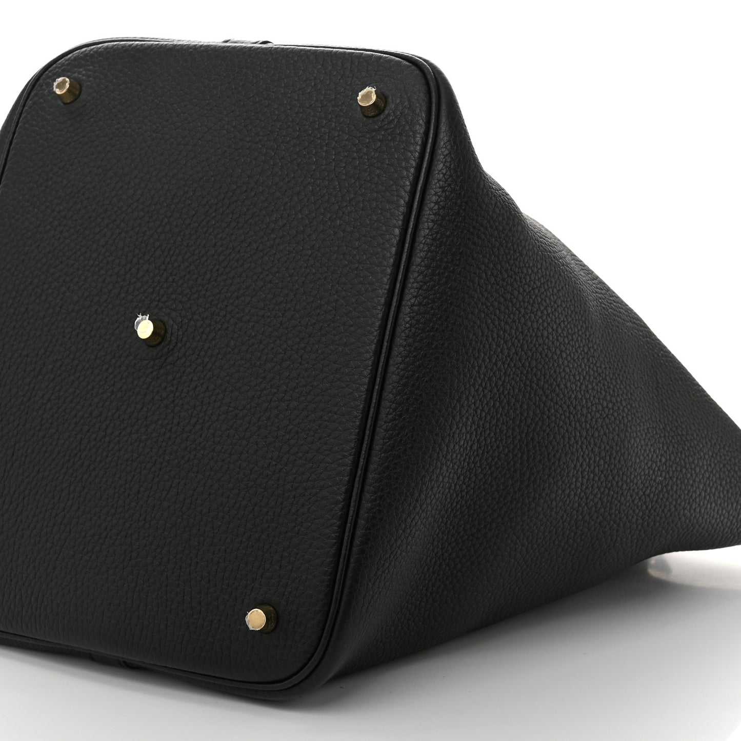 Taurillon Clemence Picotin Lock 26 GM Black