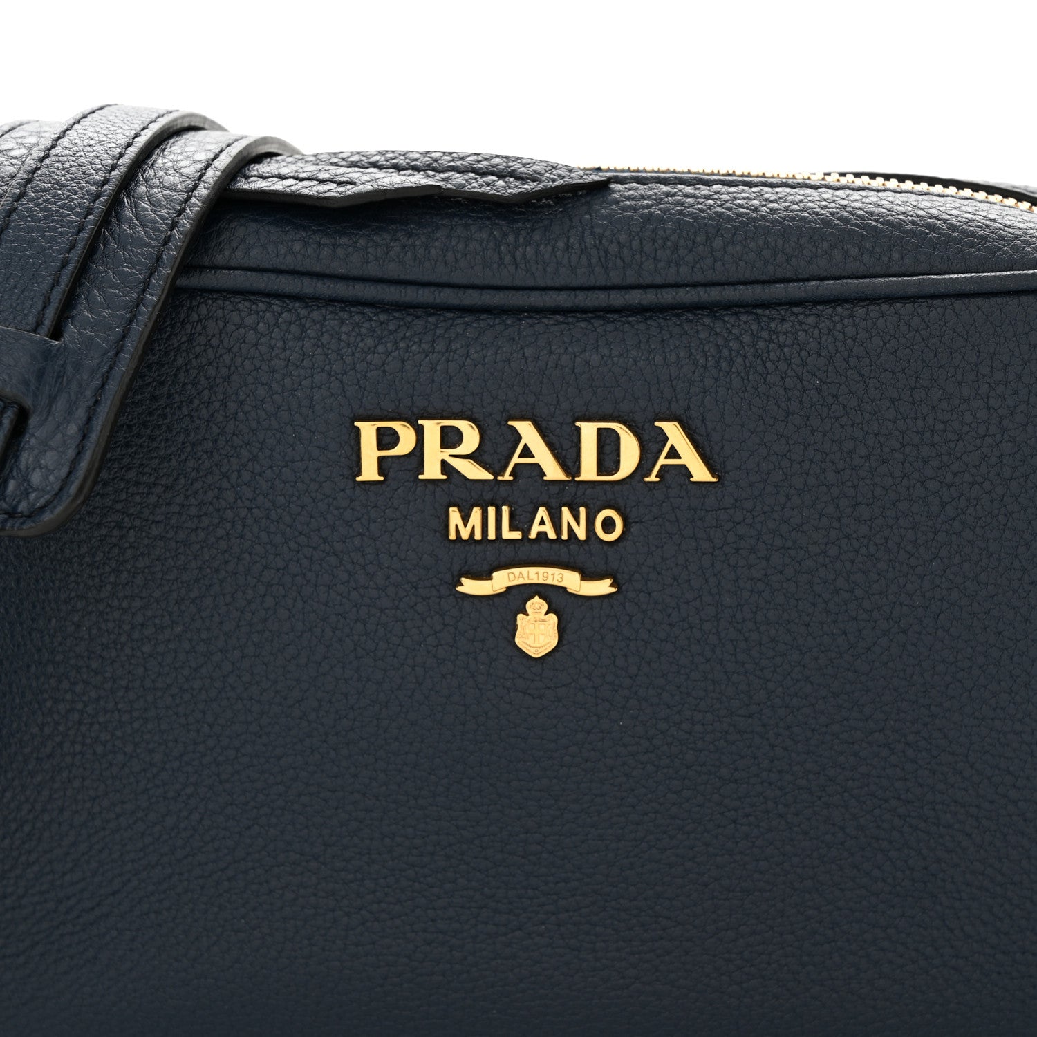 Prada Vitello Phenix Camera Bag Baltico 7 of 10