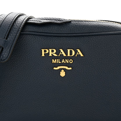 Prada Vitello Phenix Camera Bag Baltico 7 of 10