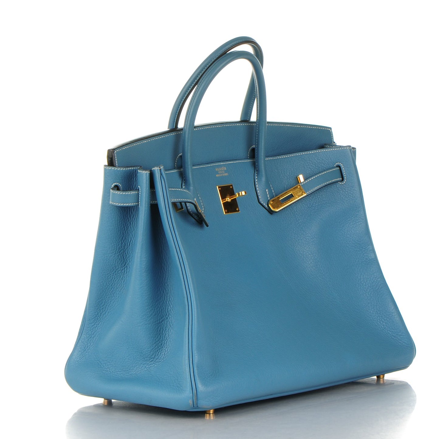 Togo Birkin 40 Blue Jean