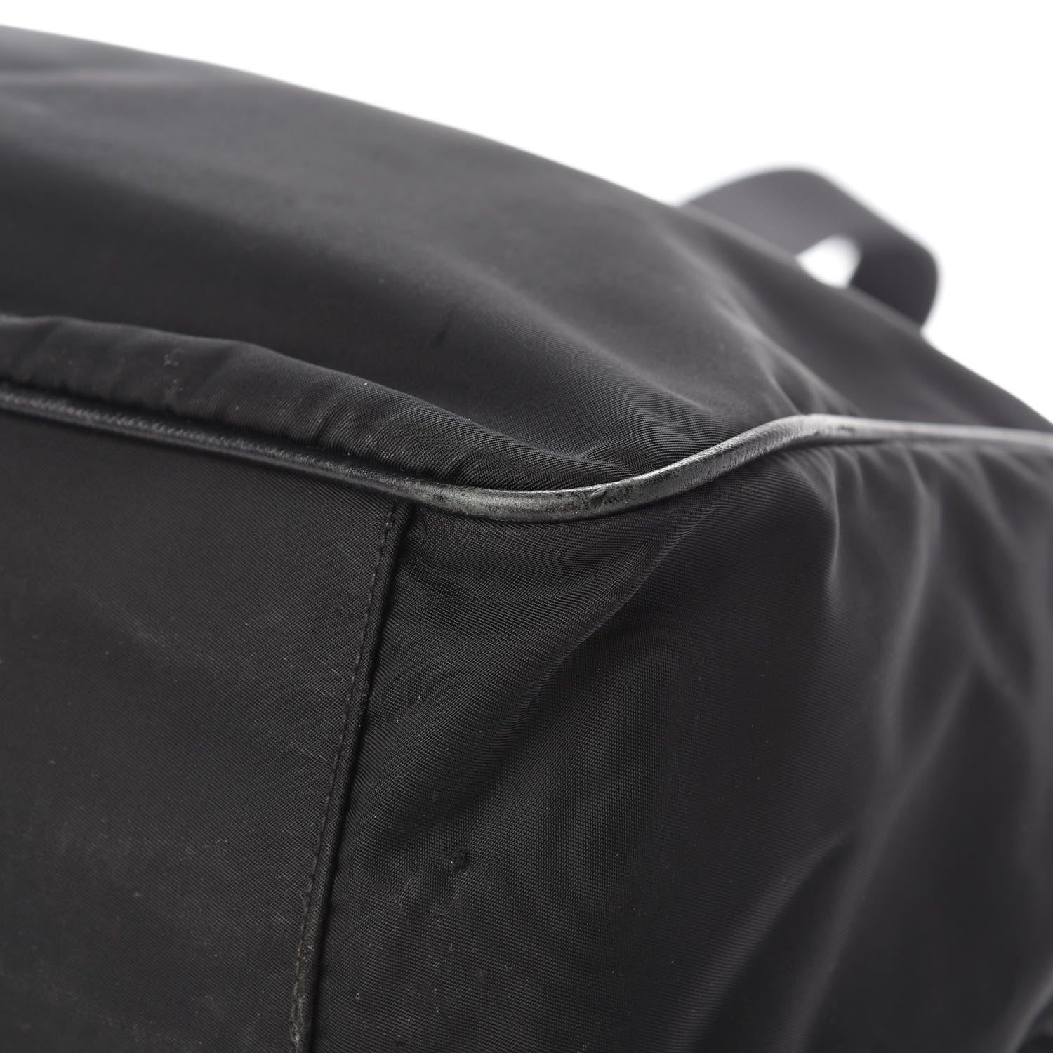 Prada Tessuto Nylon Saffiano Briefcase Black 7 of 12