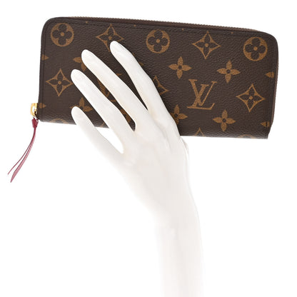 Louis Vuitton LOUIS VUITTON Monogram Clemence Wallet Fuchsia 2 of 8