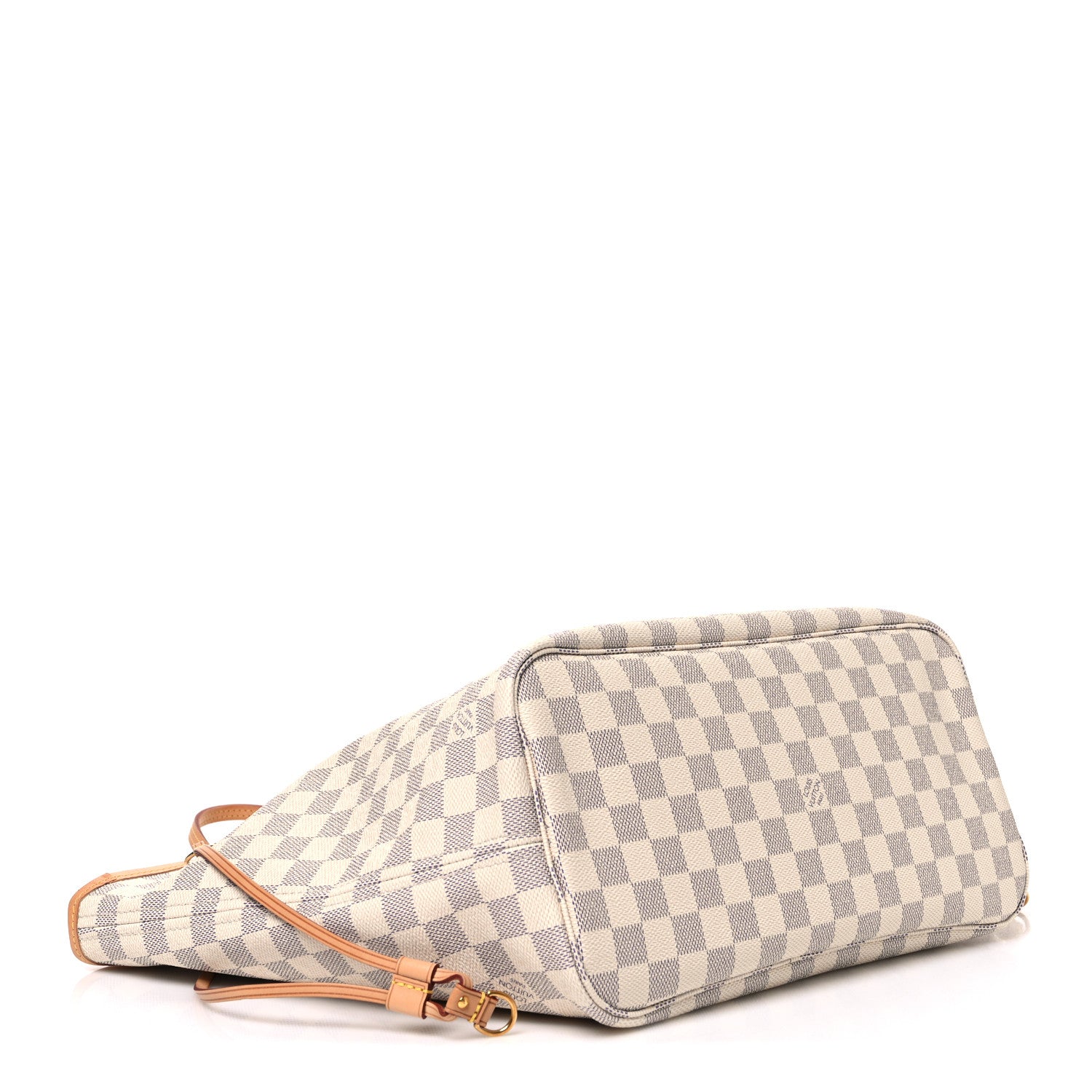 Louis Vuitton Damier Azur Neo Neverfull MM Rose Ballerine 5 of 11