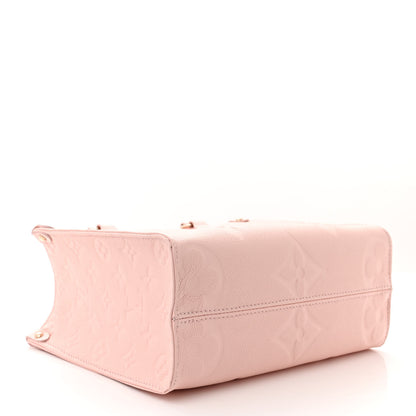 Louis Vuitton Empreinte Monogram Giant Onthego PM Opale Pink 4 of 9