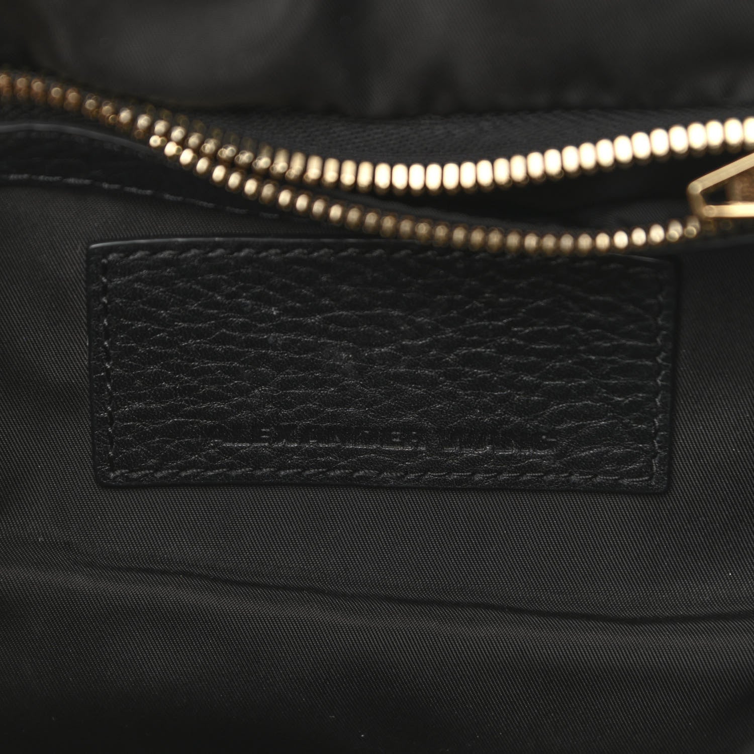 Alexander Wang Pebbled Lambskin Mini Rockie Black Pale Gold Hardware 6 of 9