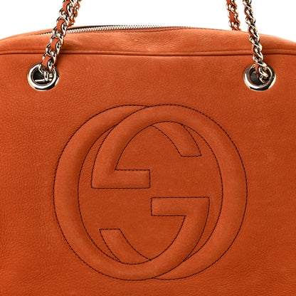 Gucci Vitello Range Medium Soho Bowler Old Whisky 8 of 10