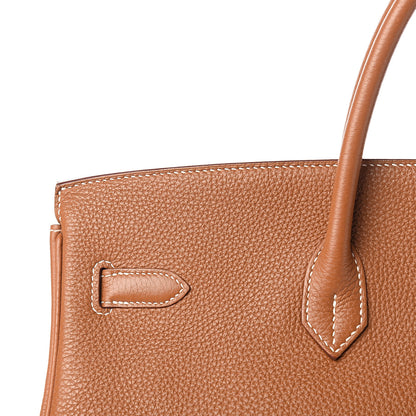 Hermes Togo Birkin 40 Gold 28 of 32