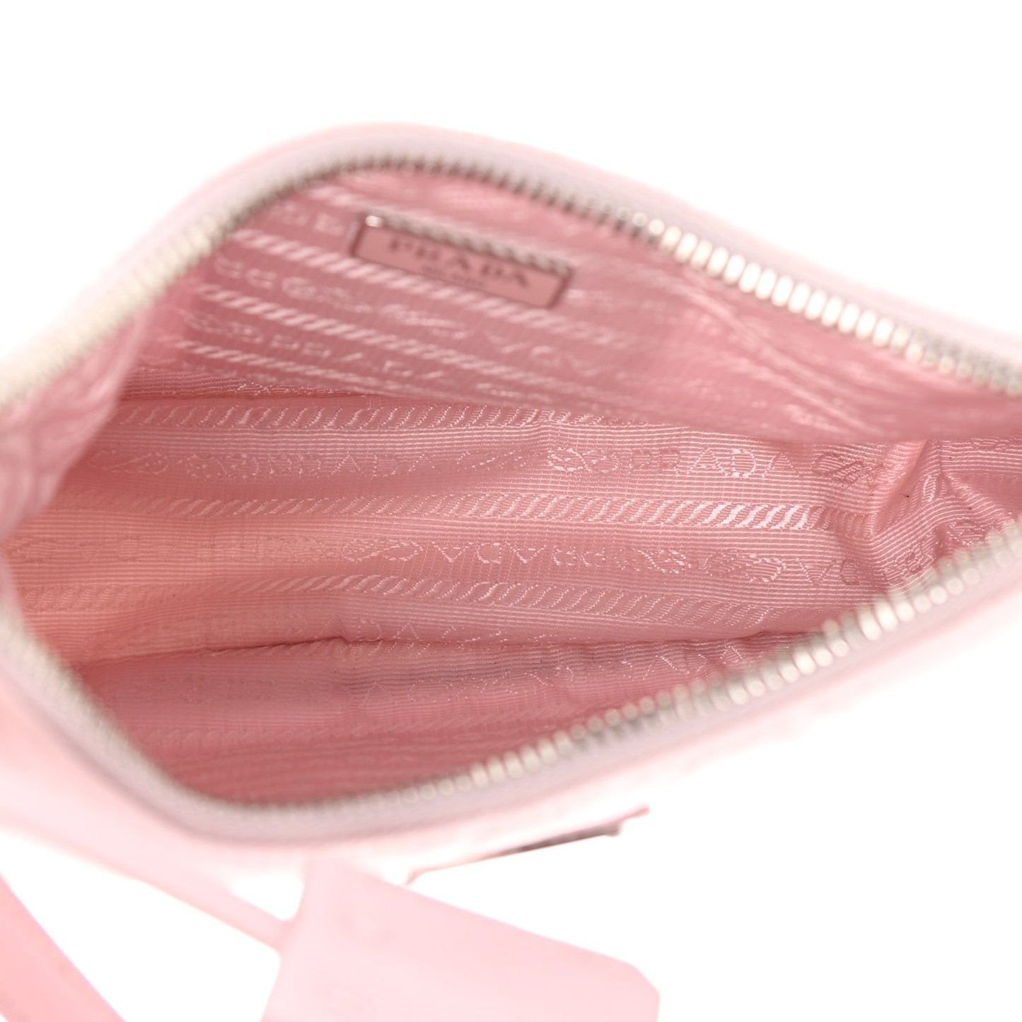 Re-Nylon Saffiano Mini Re-Edition 2005 Bag Alabastro