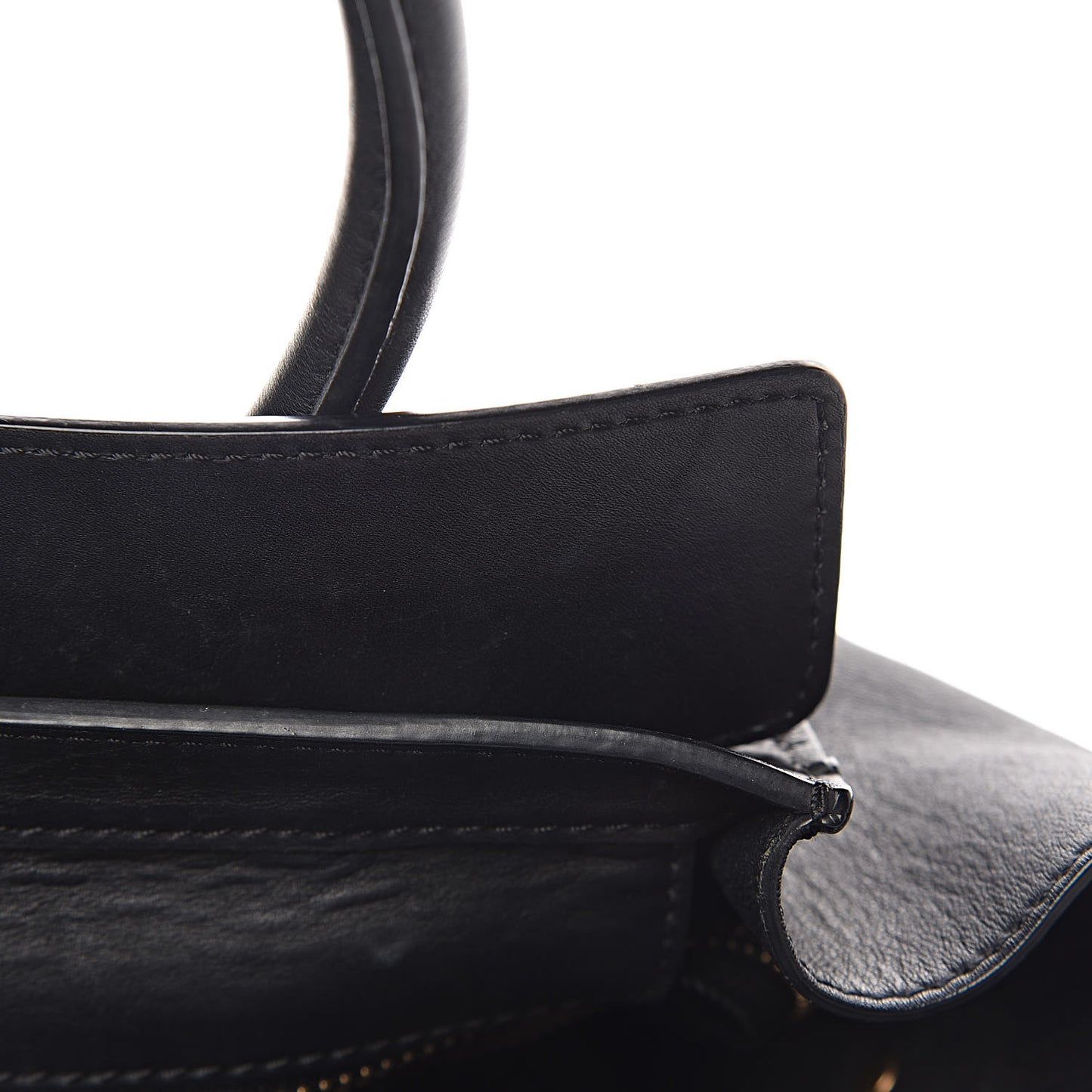 Smooth Calfskin Mini Luggage Black