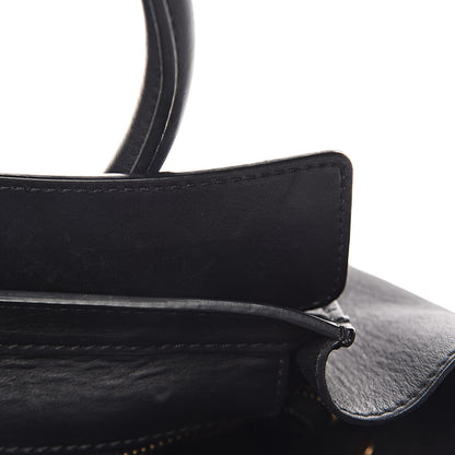Celine Smooth Calfskin Mini Luggage Black 10 of 20