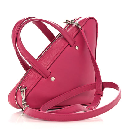 Balenciaga Calfskin XS Triangle Duffle Pink 3 of 10