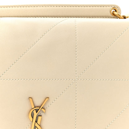 Saint Laurent Lambskin Matelasse Monogram Small Jamie 4.3 Crema Soft 8 of 10