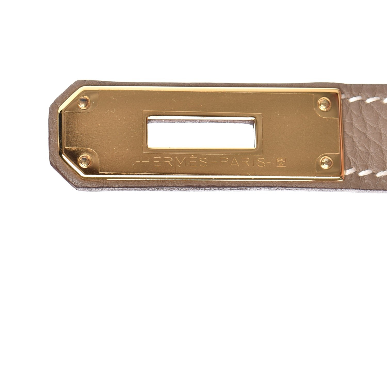 Hermes Togo Kelly Retourne 28 Etoupe 19 of 30