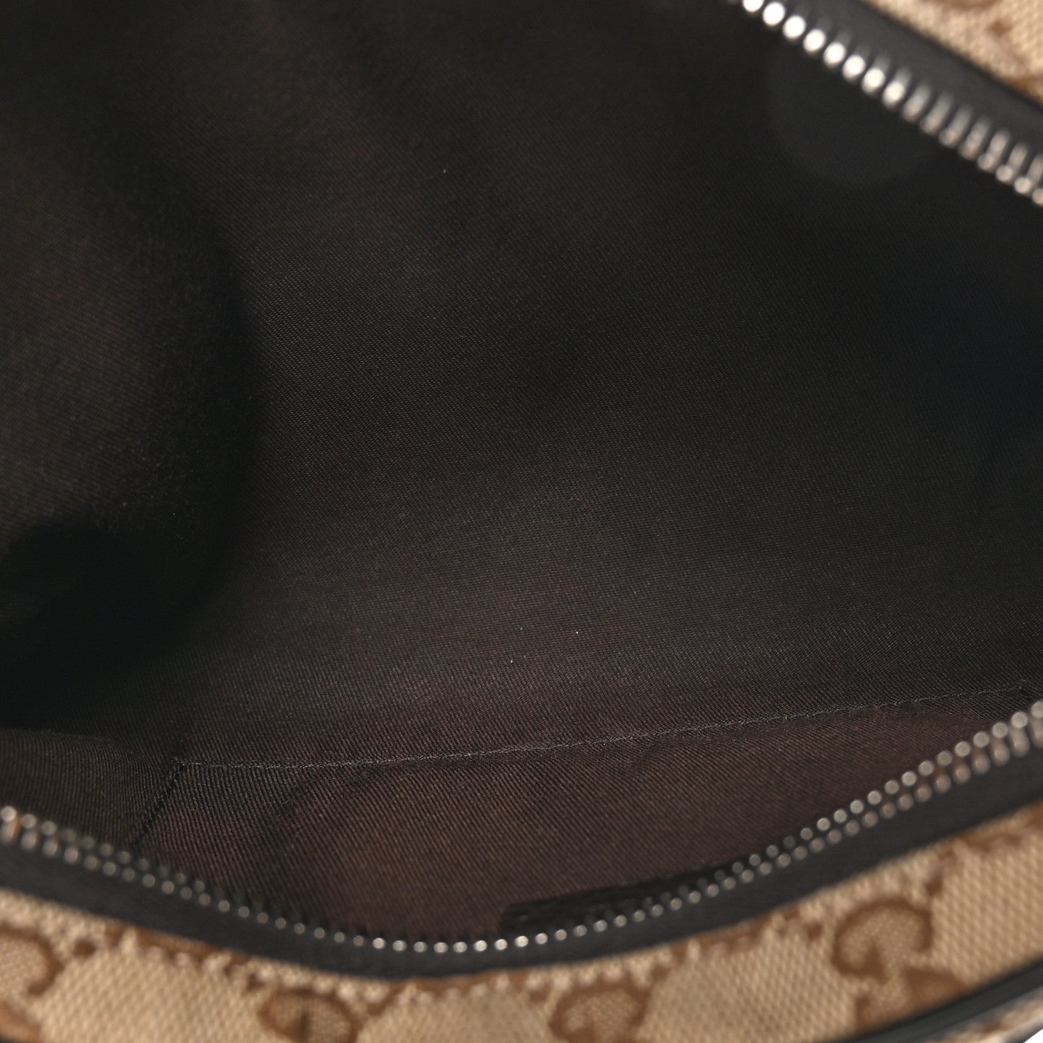 Gucci Monogram Belt Bag Dark Brown 5 of 10