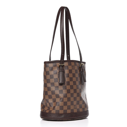 Louis Vuitton Damier Ebene Marais Bucket 23 3 of 9