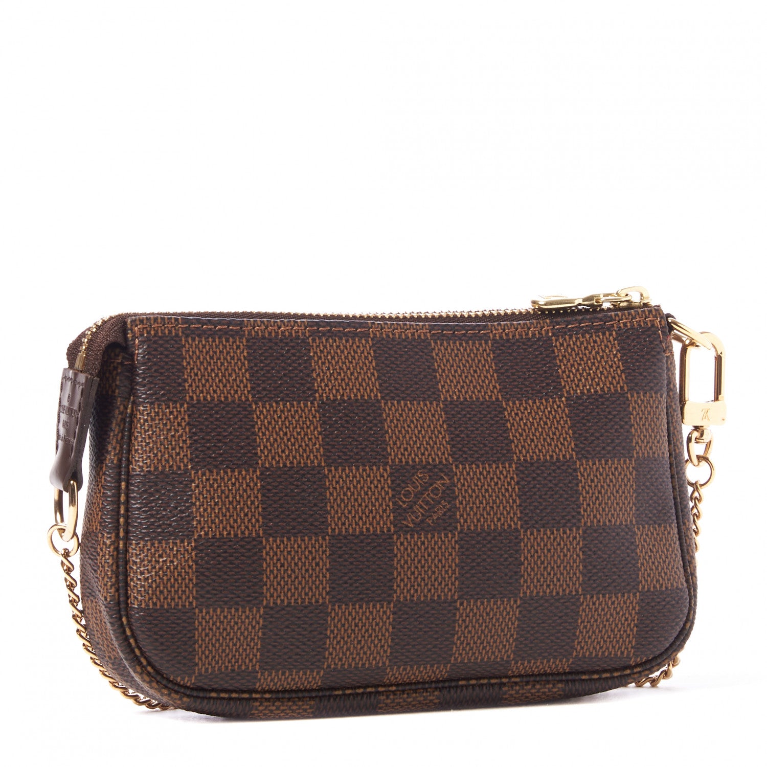 Louis Vuitton Damier Ebene Mini Pochette Accessories 2 of 8