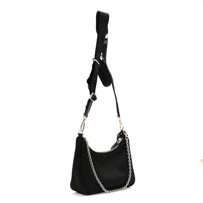 Prada Nylon Re-Edition 2005 Shoulder Bag Black 3 of 11