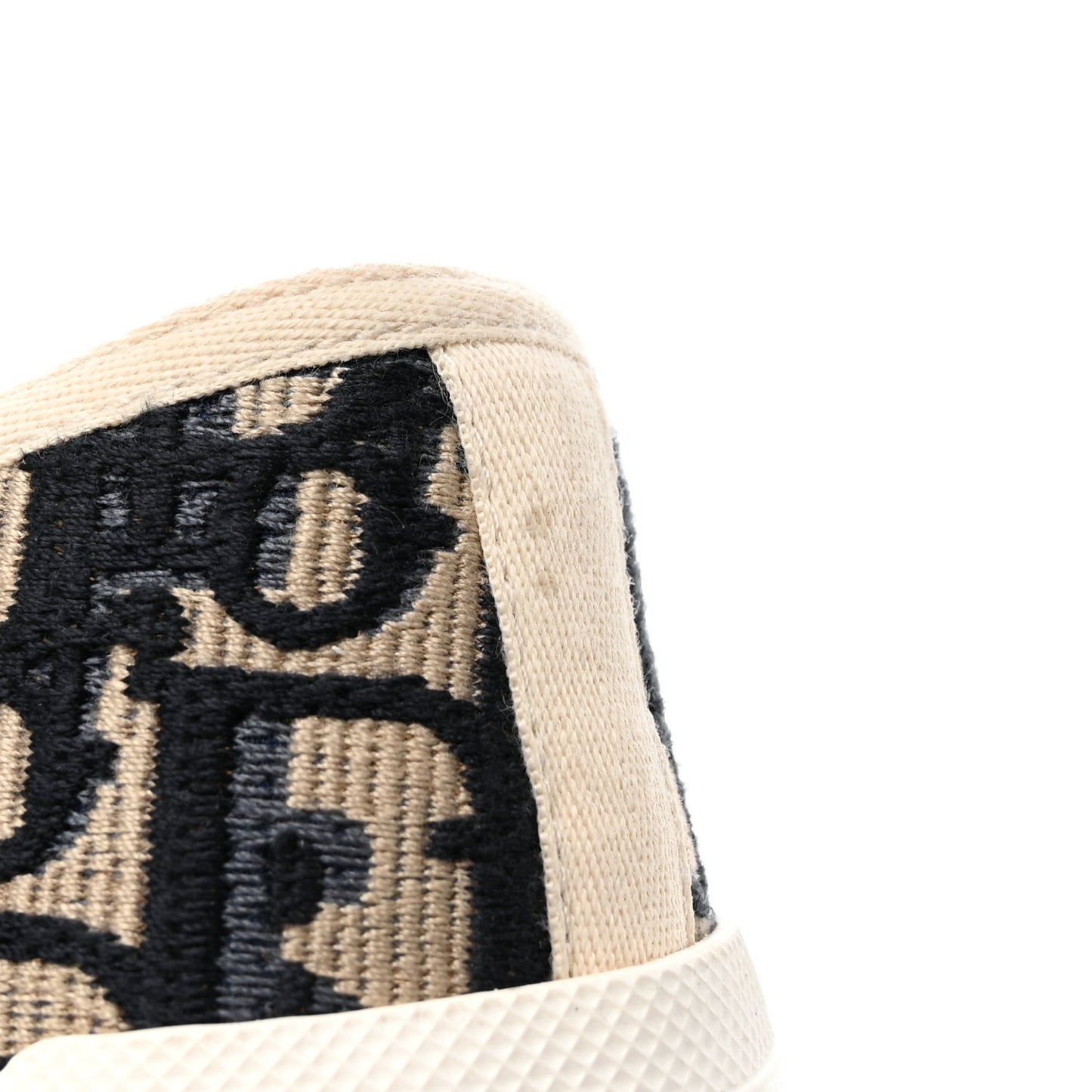 Canvas Oblique Walk'N'Dior Low Top Sneakers 36.5 Deep Blue